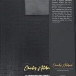 دفتر طراحی CHARLES NOTEBOOK (کد 605)، (چرم، لب طلایی)