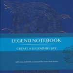 دفتر یادداشت خط دار LEGEND (آبی)