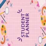 دفترچه یادداشت student planner (کد 506)