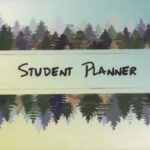 دفترچه یادداشت student planner (کد 503)